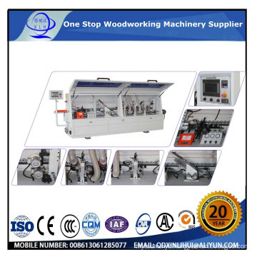 Edge Trimming Machine for Thick Board /Finger Joint Board Wood Edge Processing Machine/ Automatic Wood Bevel Angle Edge Banding/ Veneer Edge Bonding Machine